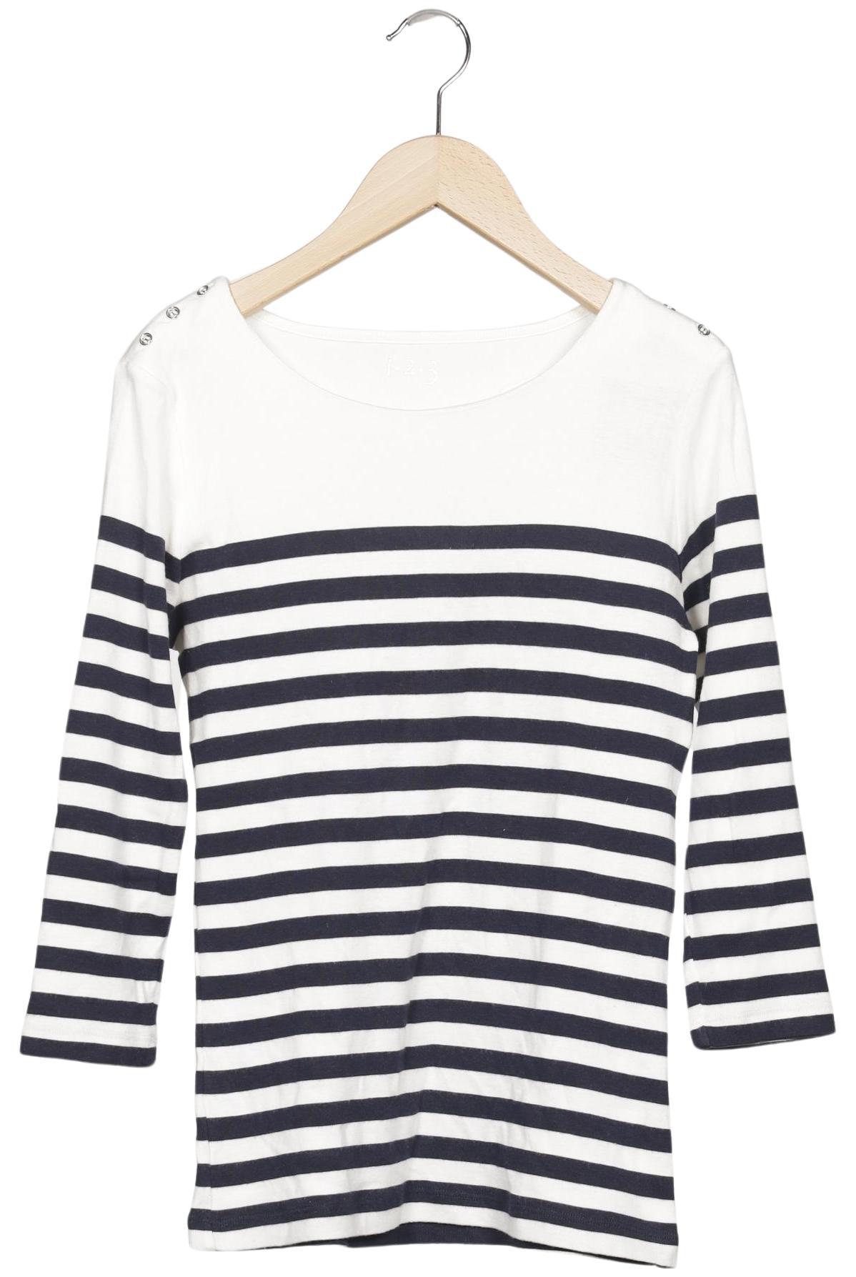 

1 2 3 Paris Damen Langarmshirt, mehrfarbig, Gr. 36