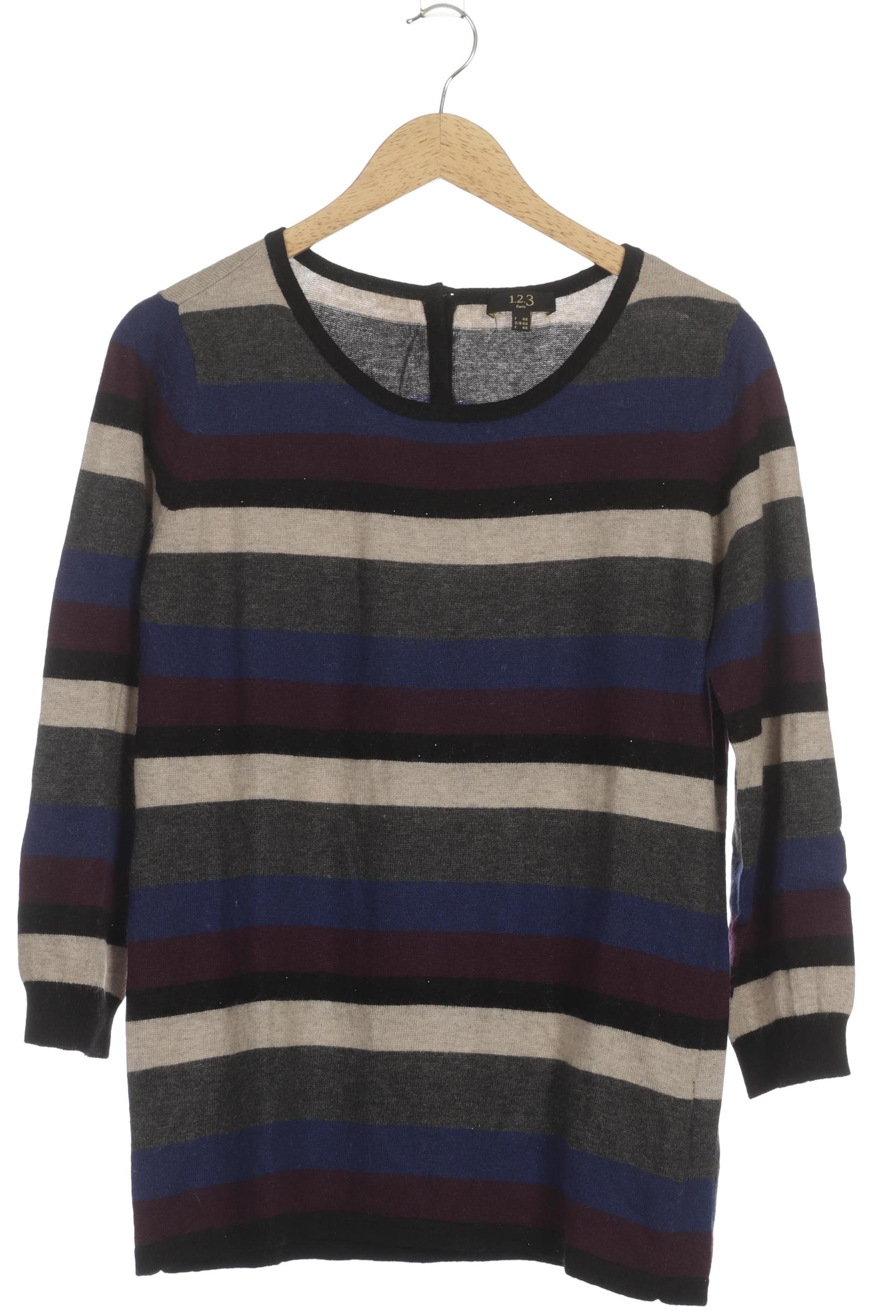 

1 2 3 Paris Damen Pullover, grau, Gr. 44