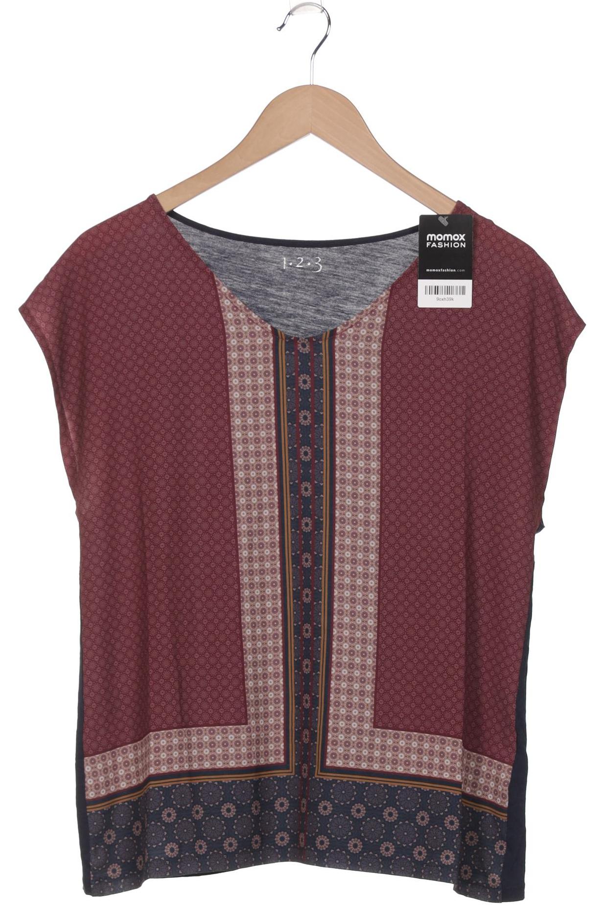 

1 2 3 Paris Damen T-Shirt, marineblau, Gr. 40