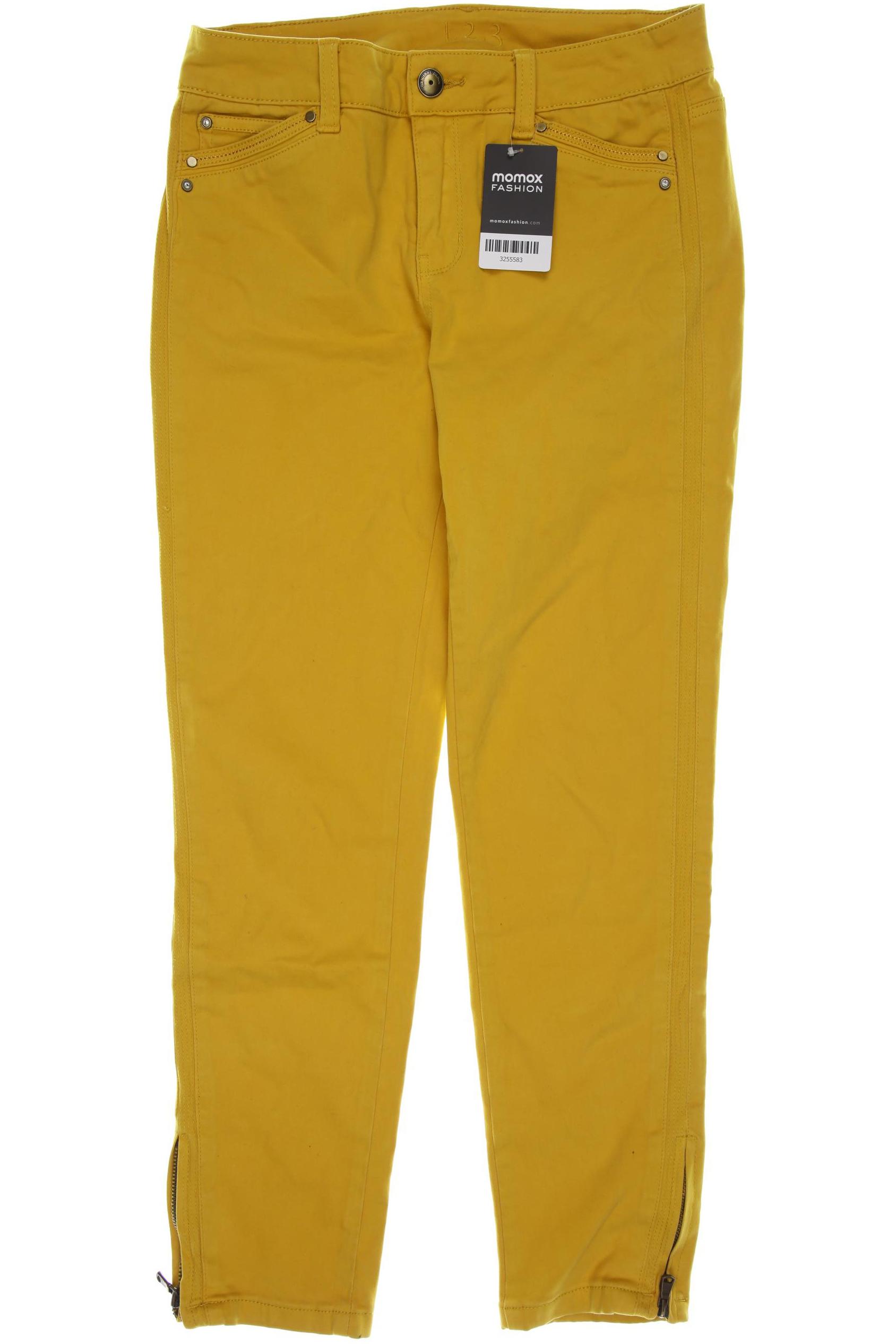 

1 2 3 Paris Damen Jeans, gelb, Gr. 36