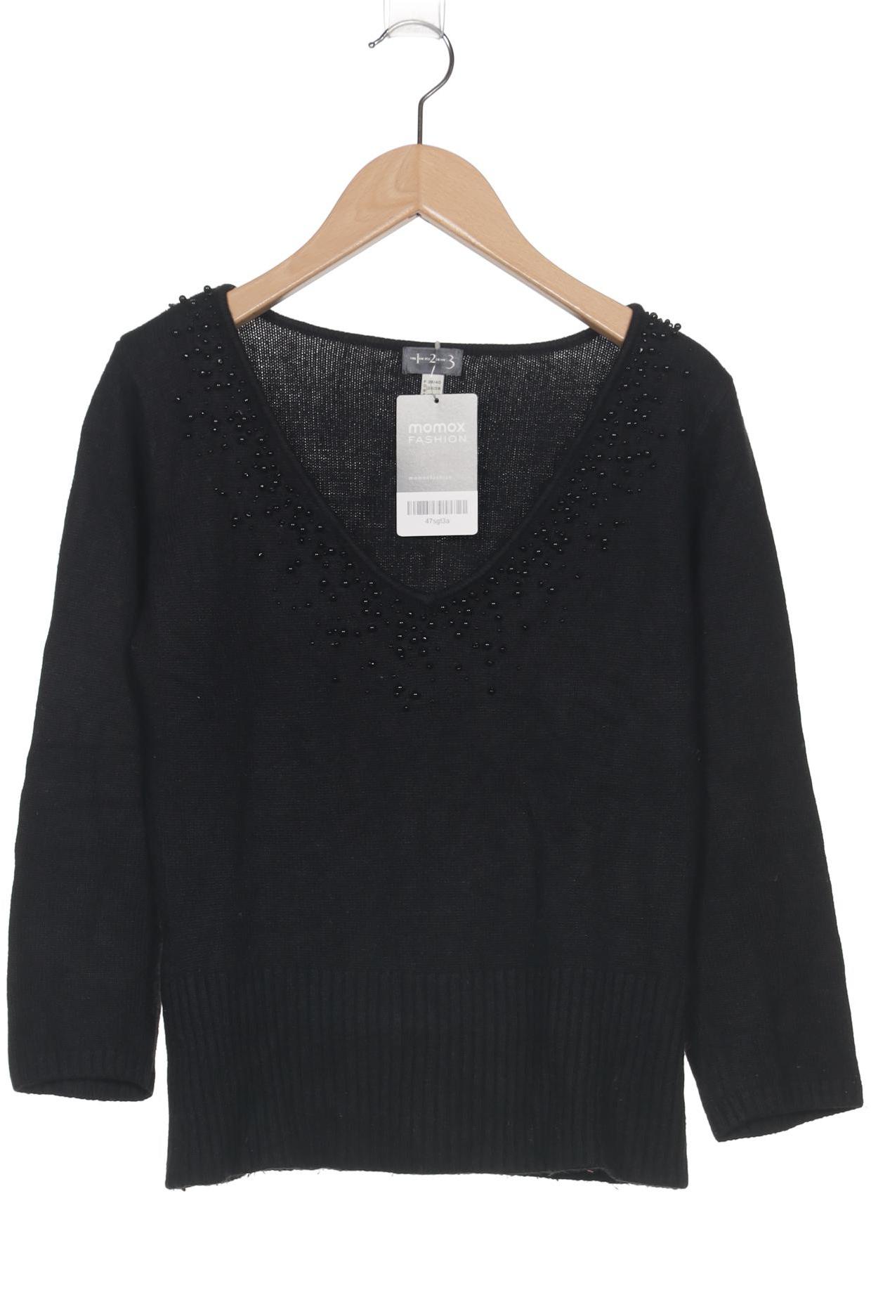 

1 2 3 Paris Damen Pullover, schwarz, Gr. 36
