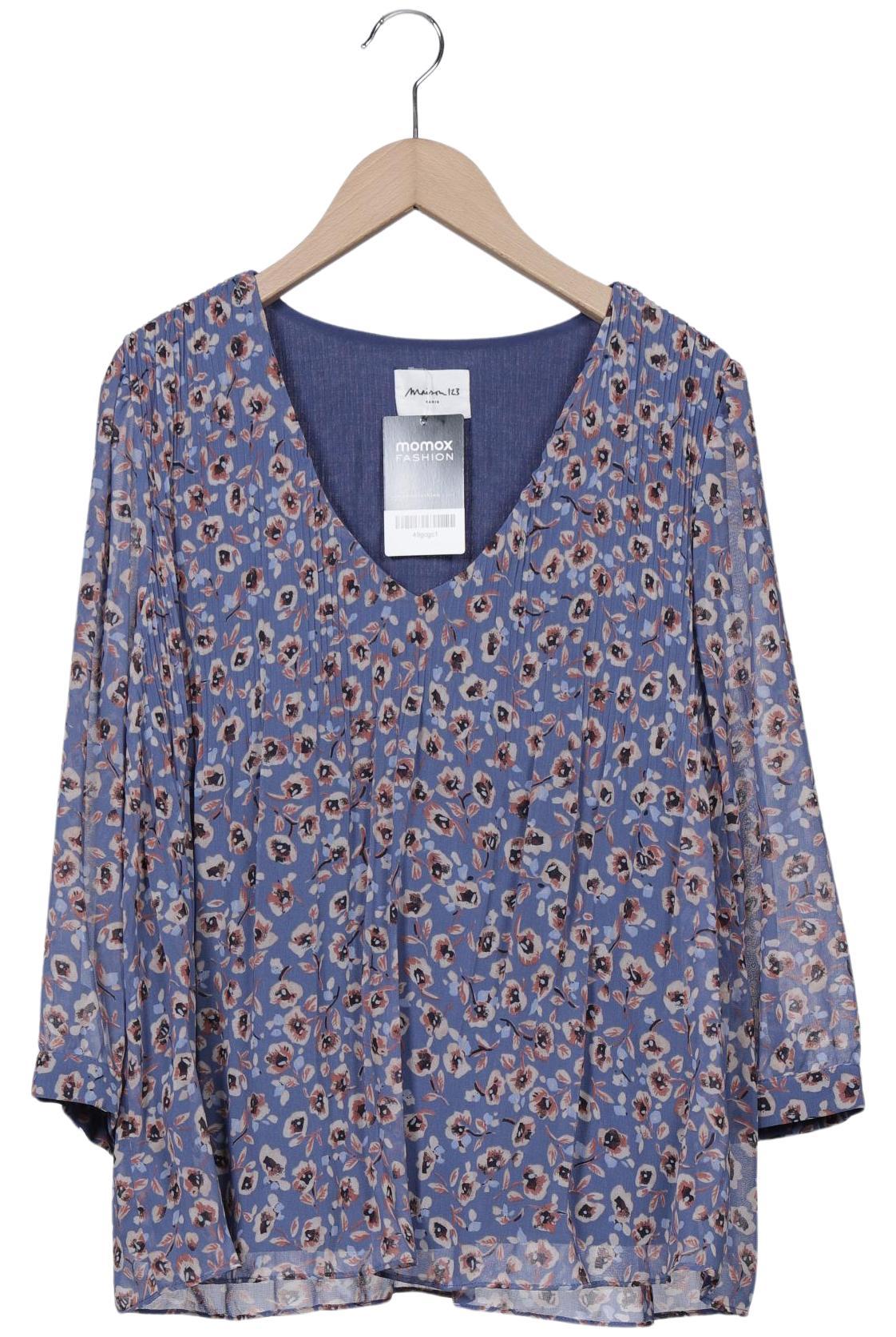 

1 2 3 Paris Damen Bluse, blau, Gr. 36