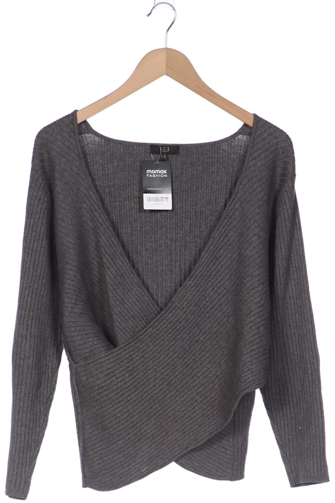 

1 2 3 Paris Damen Pullover, grau, Gr. 42