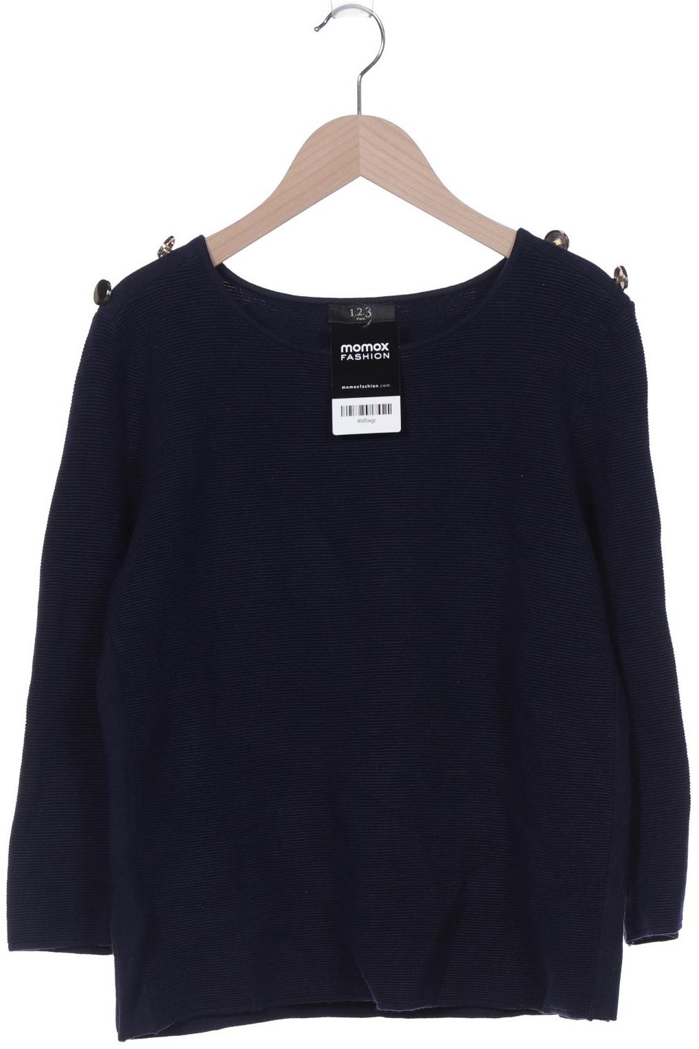 

1 2 3 Paris Damen Pullover, marineblau, Gr. 38