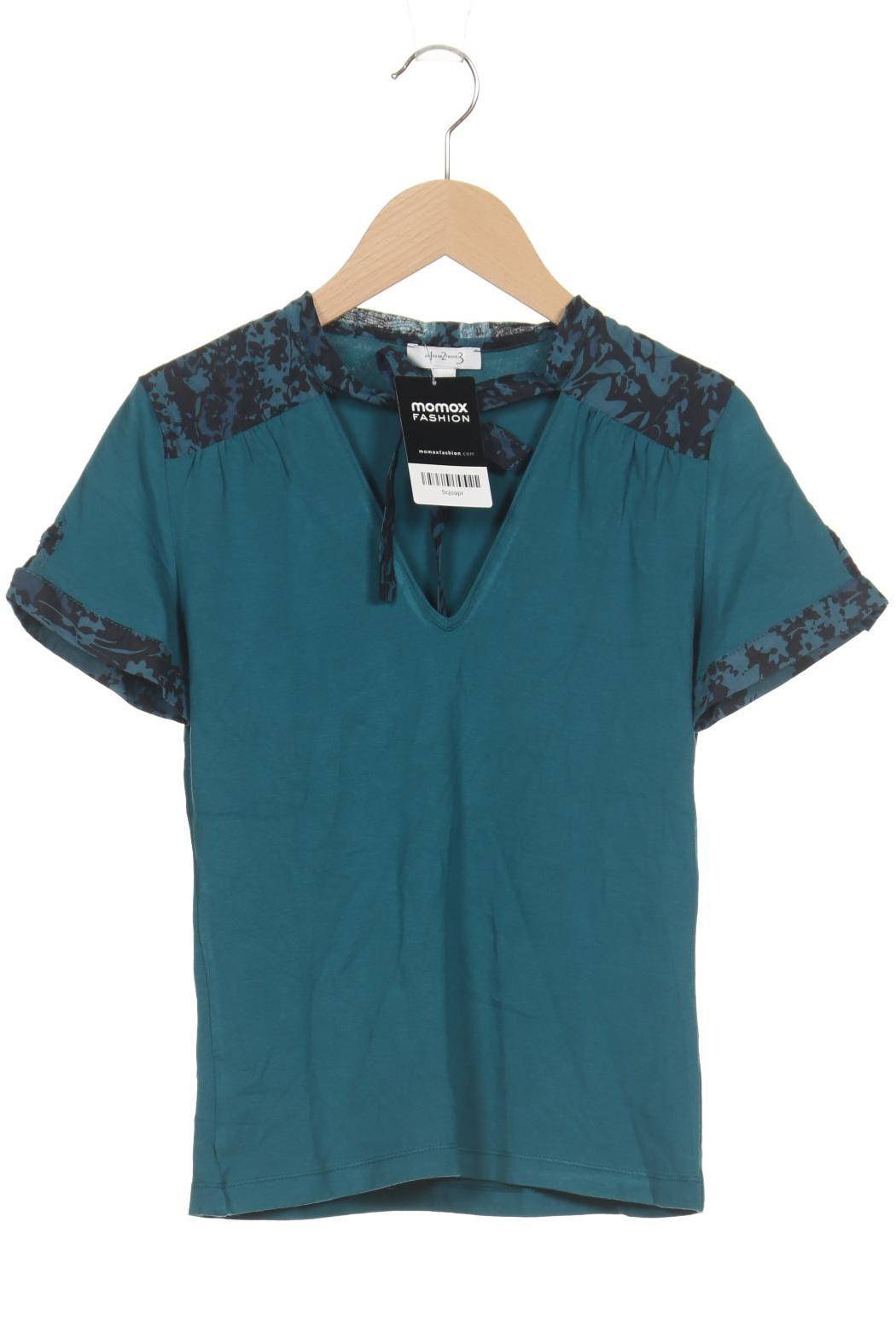 

1 2 3 Paris Damen T-Shirt, türkis, Gr. 36