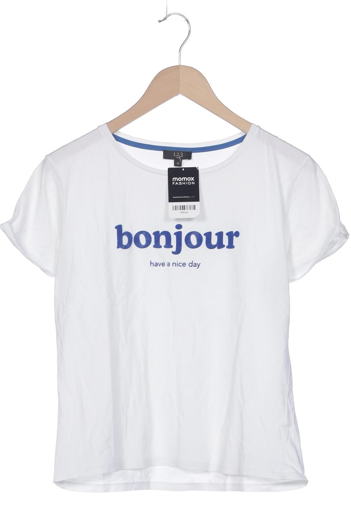 

1 2 3 Paris Damen T-Shirt, weiß, Gr. 38