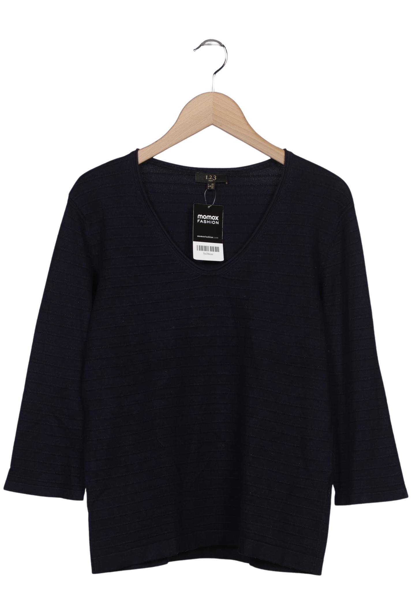 

1 2 3 Paris Damen Pullover, marineblau, Gr. 44