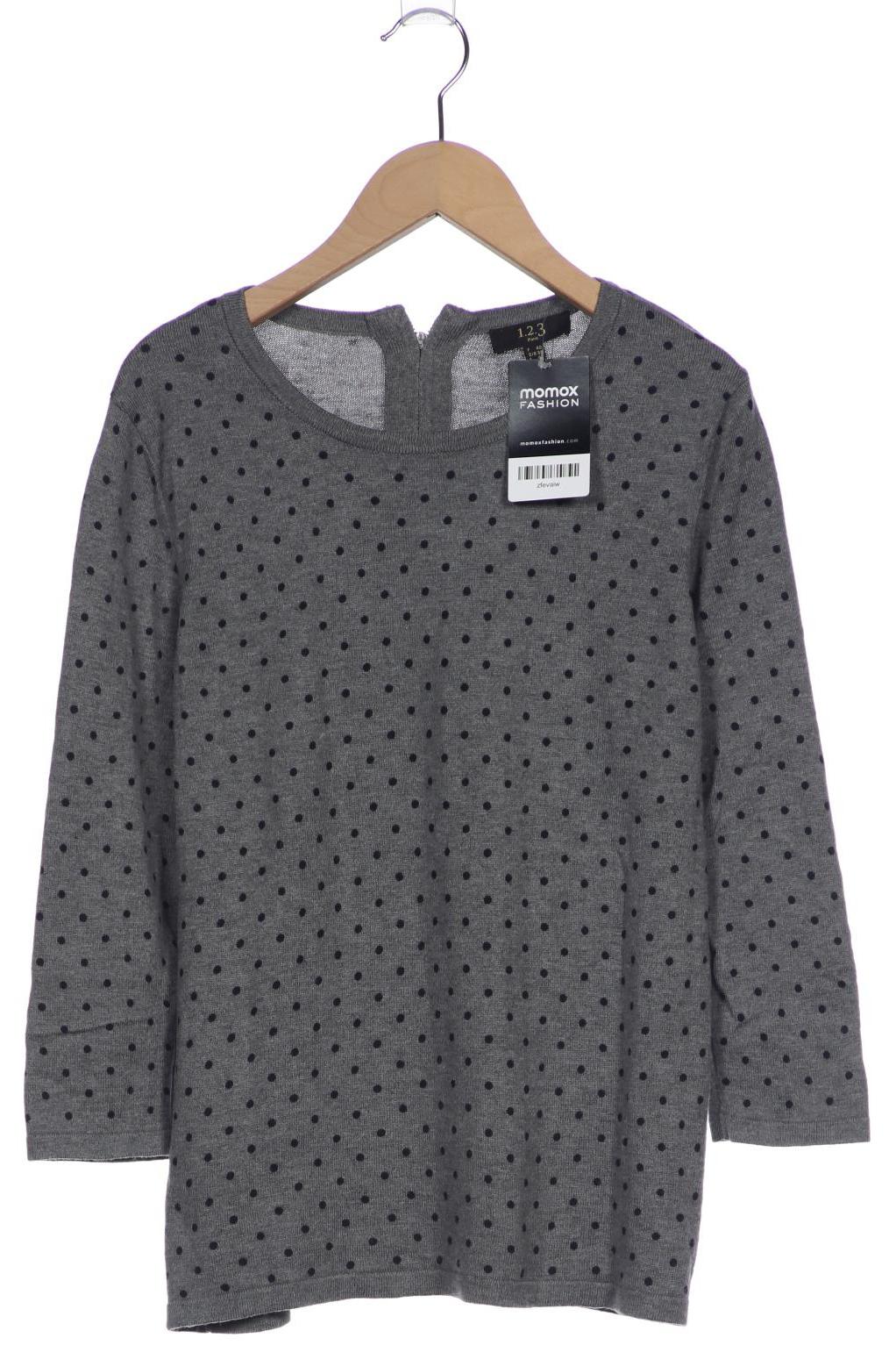 

1 2 3 Paris Damen Pullover, grau, Gr. 38