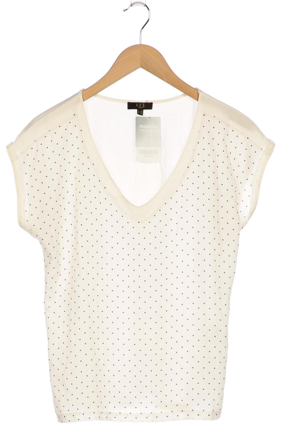 

1 2 3 Paris Damen T-Shirt, cremeweiß, Gr. 36