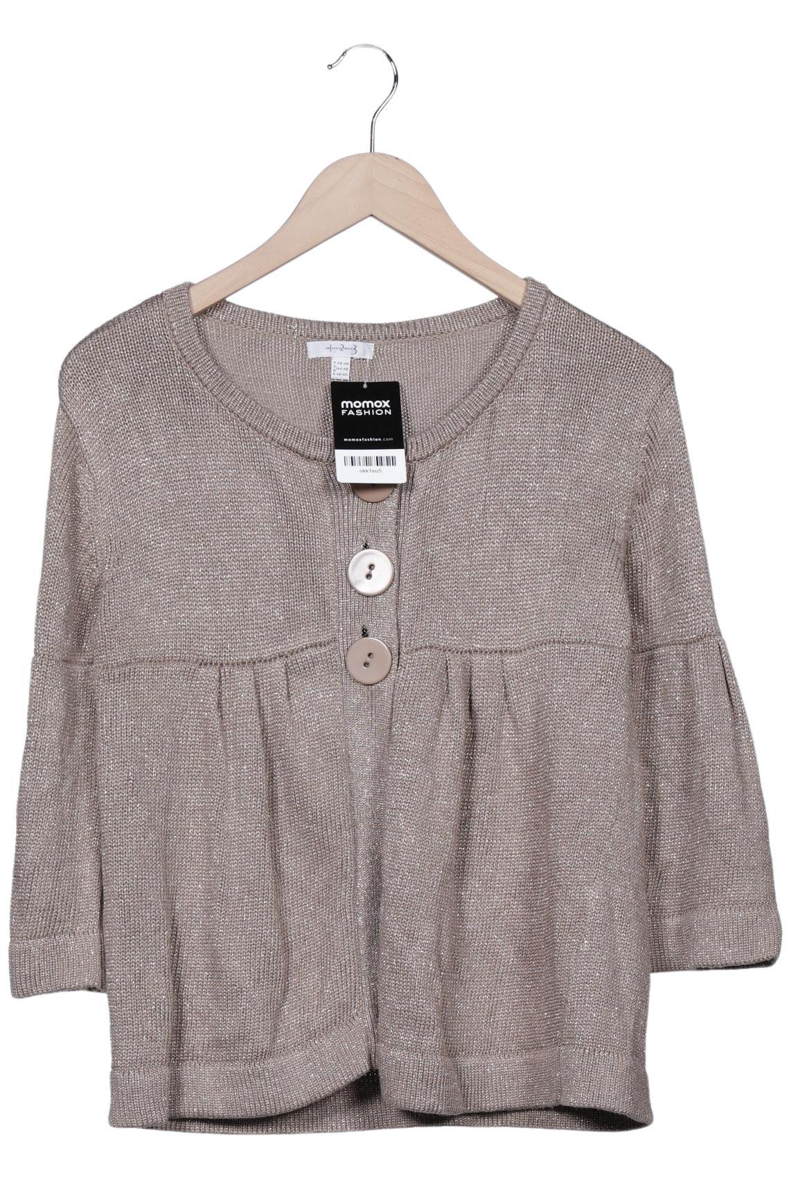 

1 2 3 Paris Damen Strickjacke, beige, Gr. 44