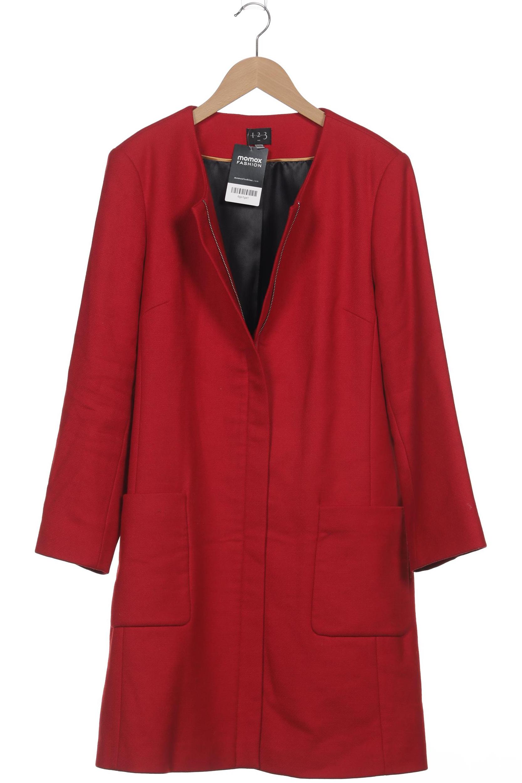 

1 2 3 Paris Damen Mantel, rot, Gr. 42