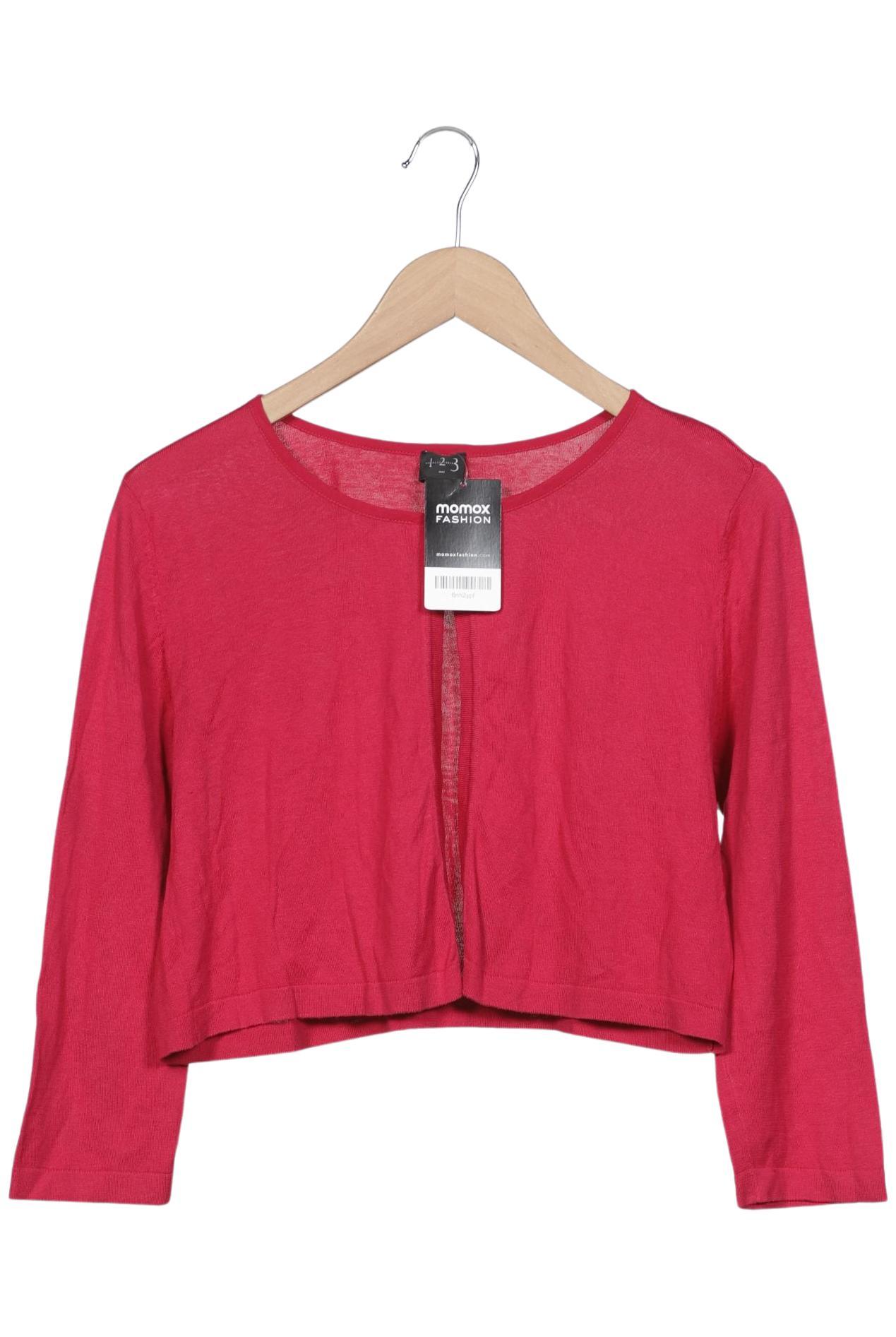 

1 2 3 Paris Damen Strickjacke, pink, Gr. 40