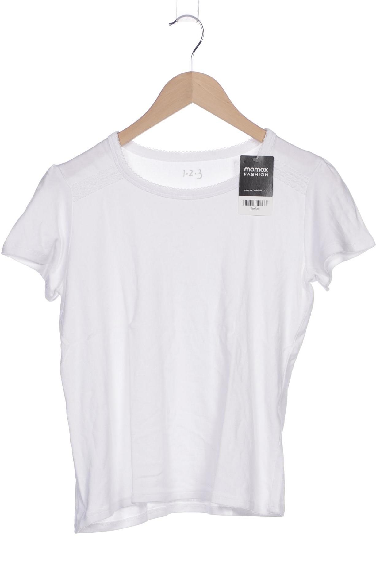 

1 2 3 Paris Damen T-Shirt, weiß, Gr. 40