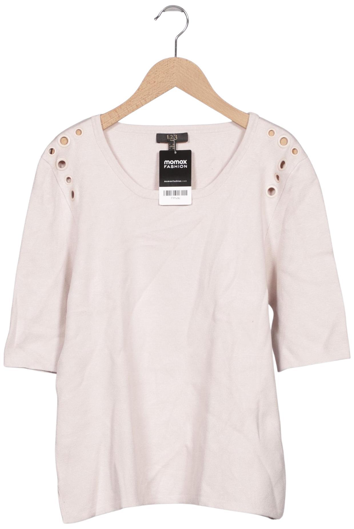 

1 2 3 Paris Damen Pullover, cremeweiß, Gr. 40