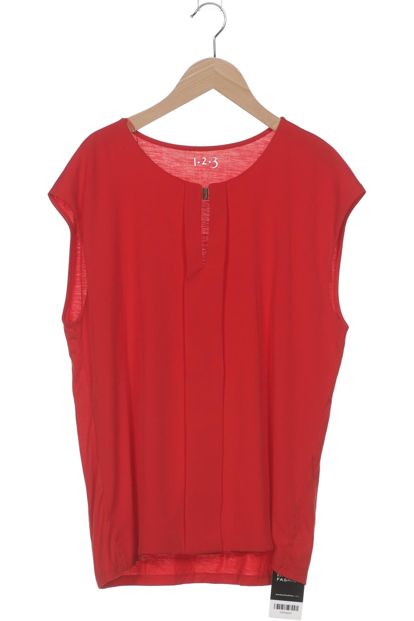 

1 2 3 Paris Damen T-Shirt, rot, Gr. 40