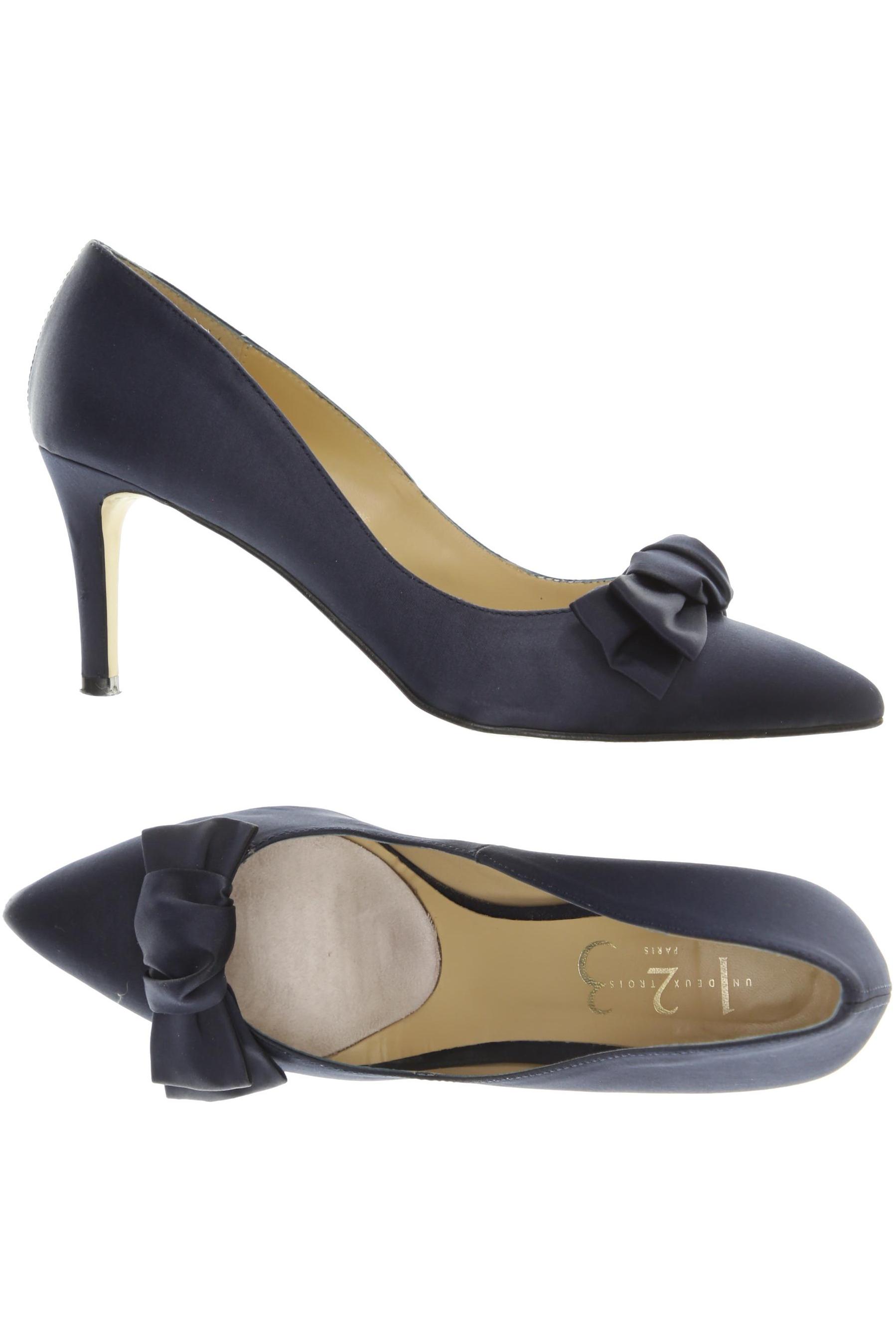 

1 2 3 Paris Damen Pumps, blau, Gr. 40