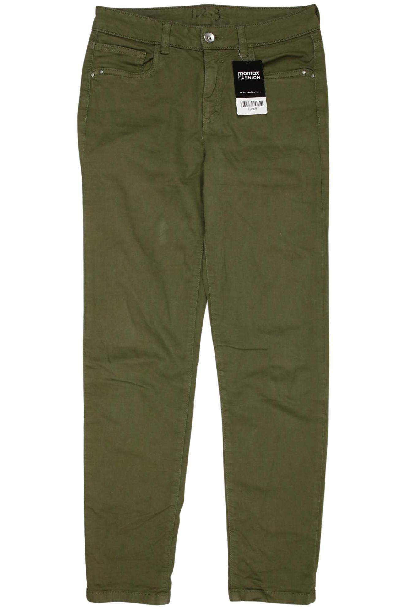 

1 2 3 Paris Damen Stoffhose, grün, Gr. 36