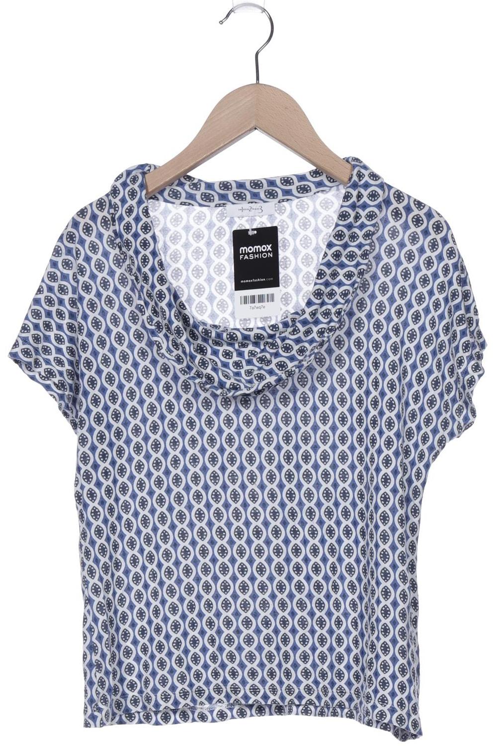 

1 2 3 Paris Damen T-Shirt, blau, Gr. 34