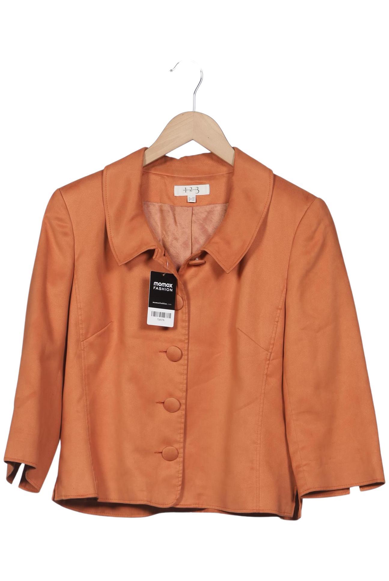 

1 2 3 Paris Damen Jacke, orange, Gr. 42