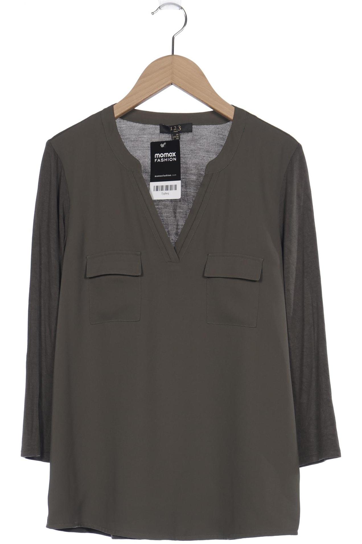 

1 2 3 Paris Damen Langarmshirt, grün