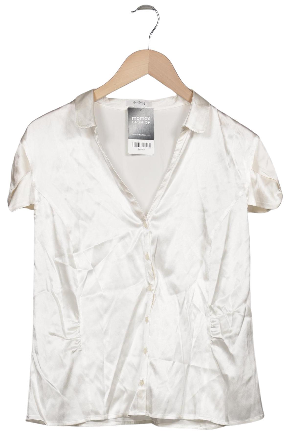 

1 2 3 Paris Damen Bluse, cremeweiß, Gr. 44
