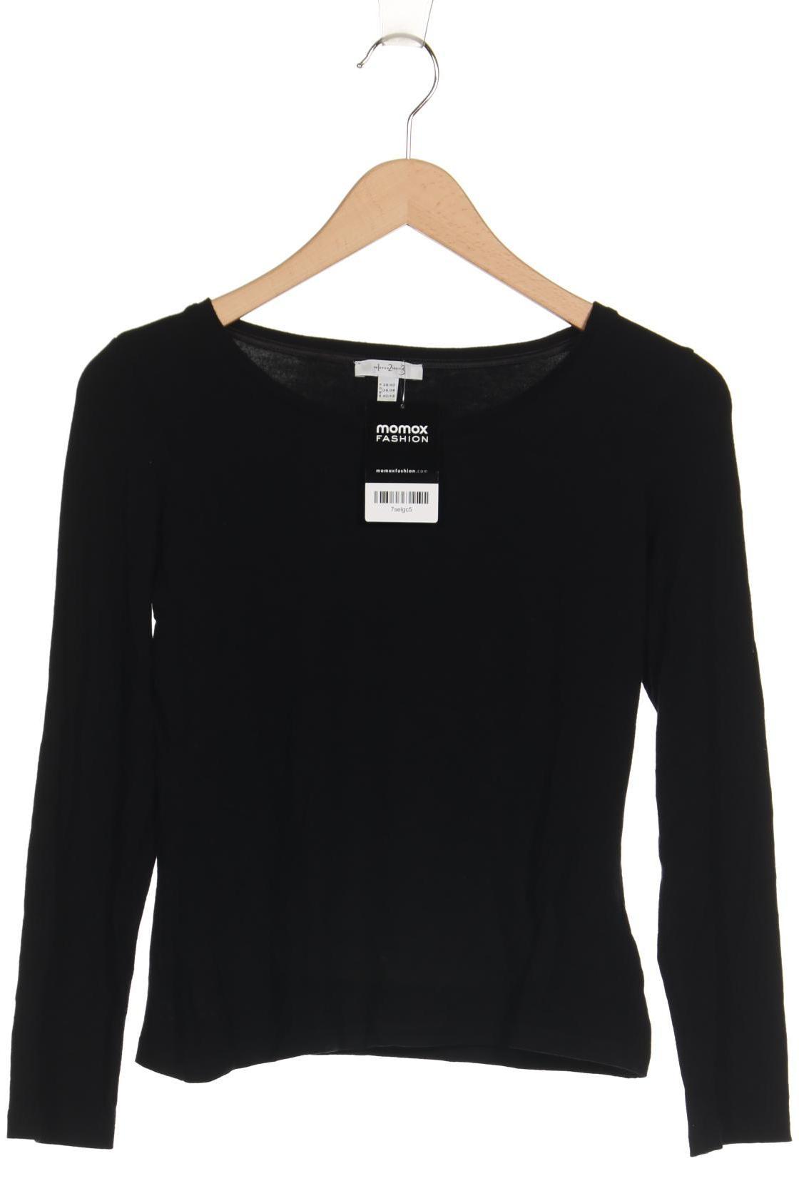 

1 2 3 Paris Damen Langarmshirt, schwarz, Gr. 36