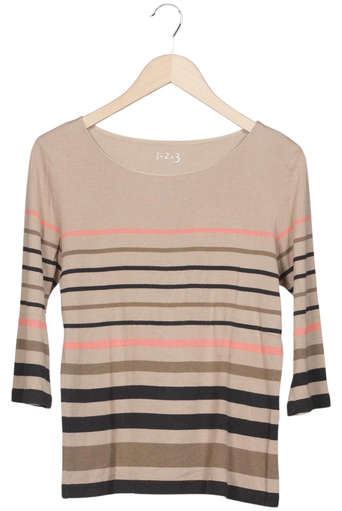 

1 2 3 Paris Damen Langarmshirt, mehrfarbig, Gr. 38