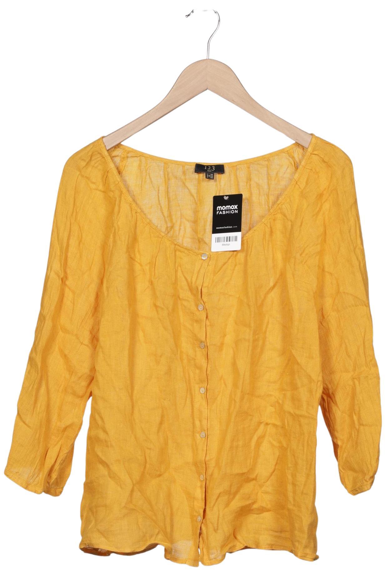 

1 2 3 Paris Damen Bluse, orange, Gr. 44