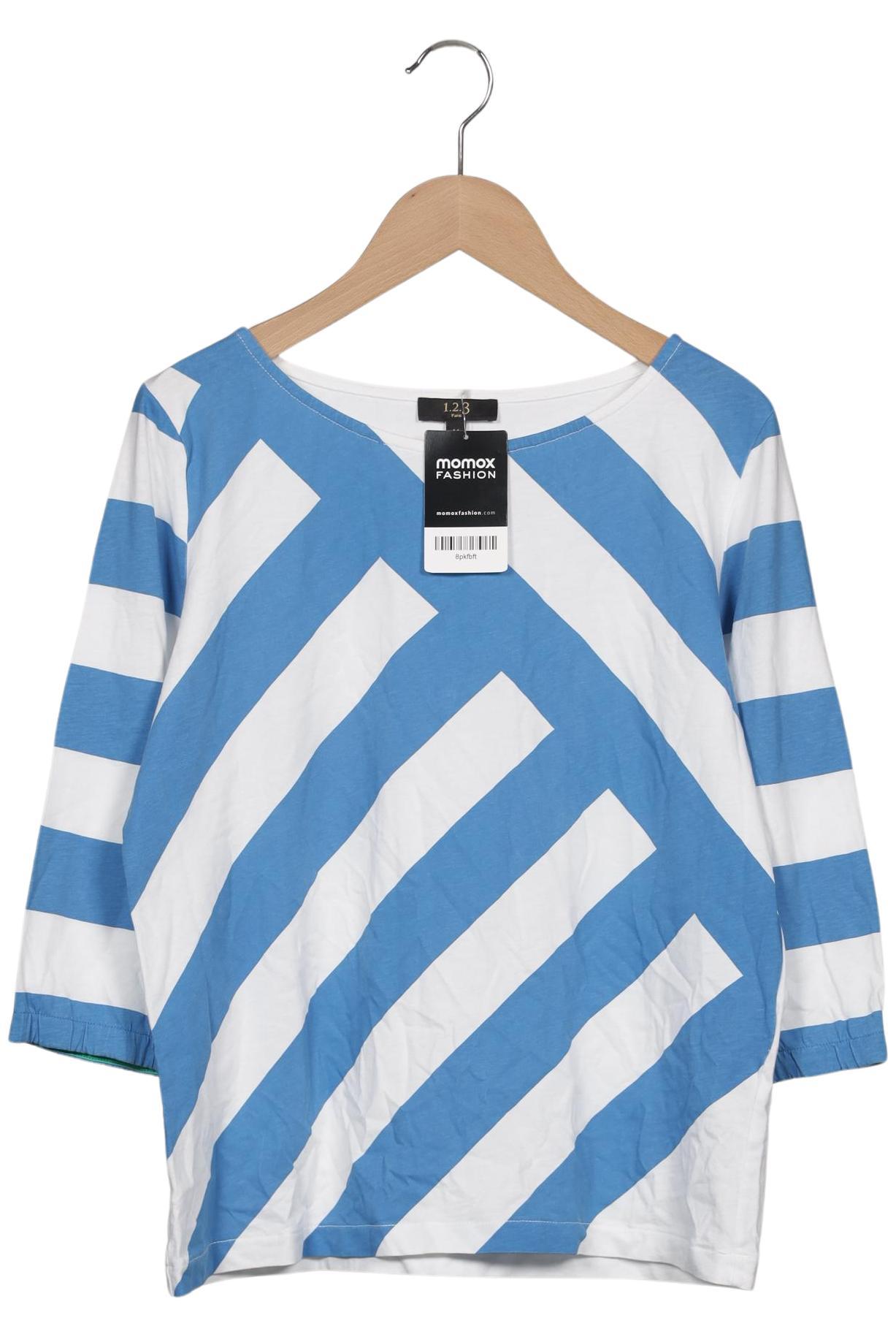 

1 2 3 Paris Damen Langarmshirt, mehrfarbig, Gr. 38