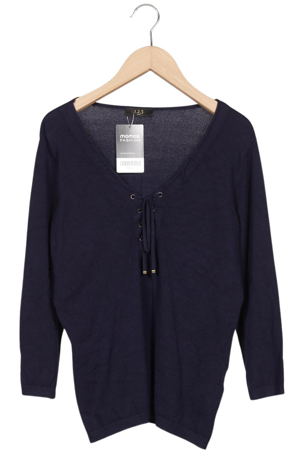 

1 2 3 Paris Damen Pullover, marineblau, Gr. 38