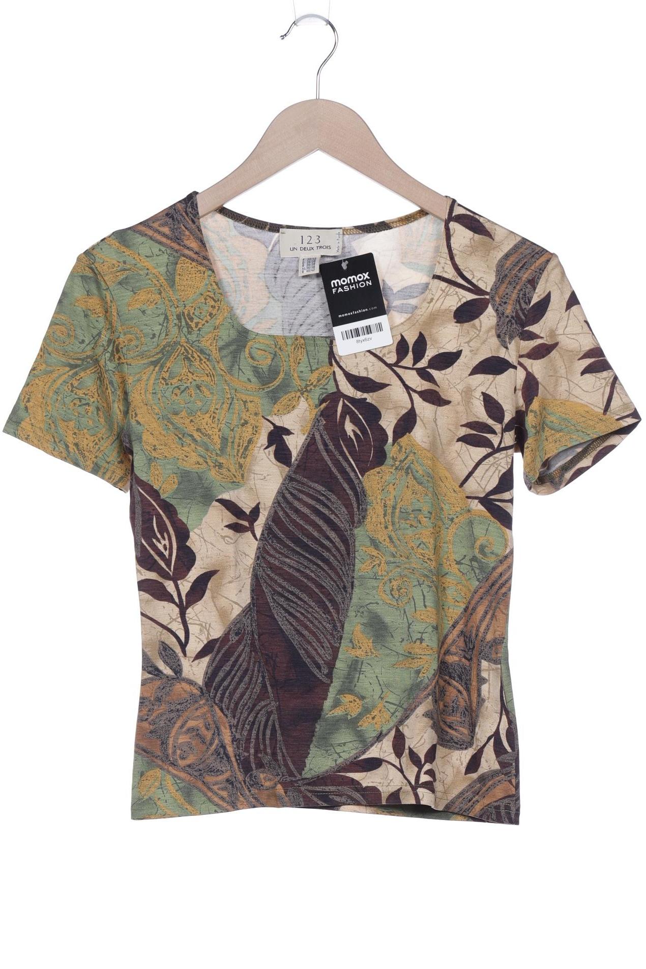 

1 2 3 Paris Damen T-Shirt, mehrfarbig, Gr. 36