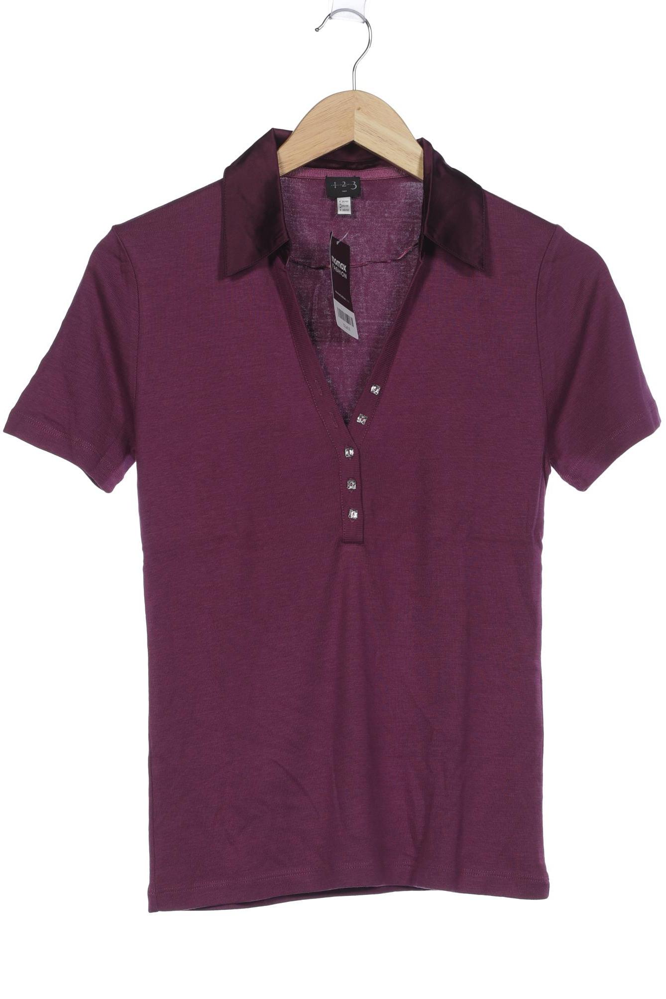 

1 2 3 Paris Damen T-Shirt, pink, Gr. 36