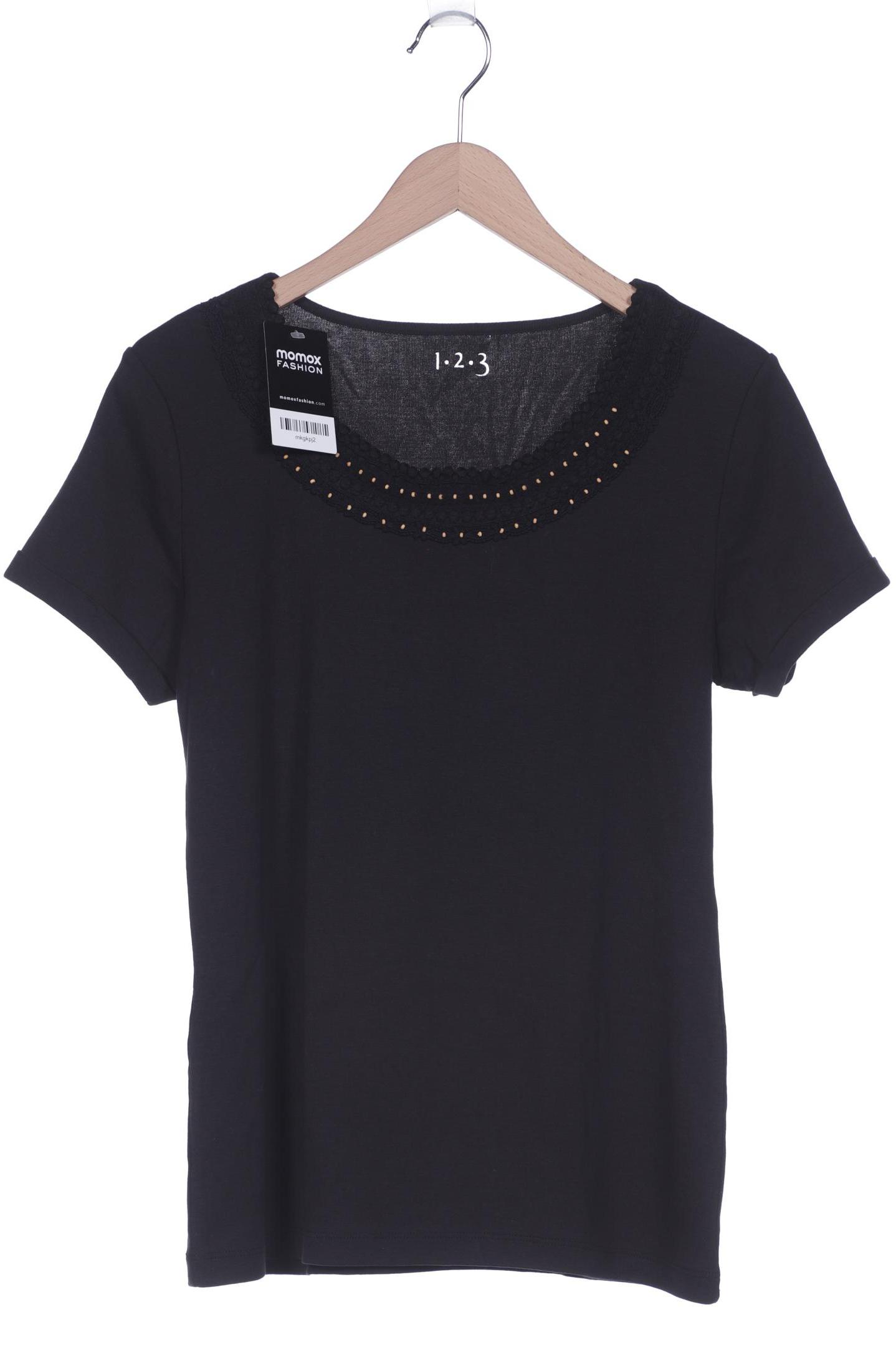 

1 2 3 Paris Damen T-Shirt, schwarz, Gr. 42