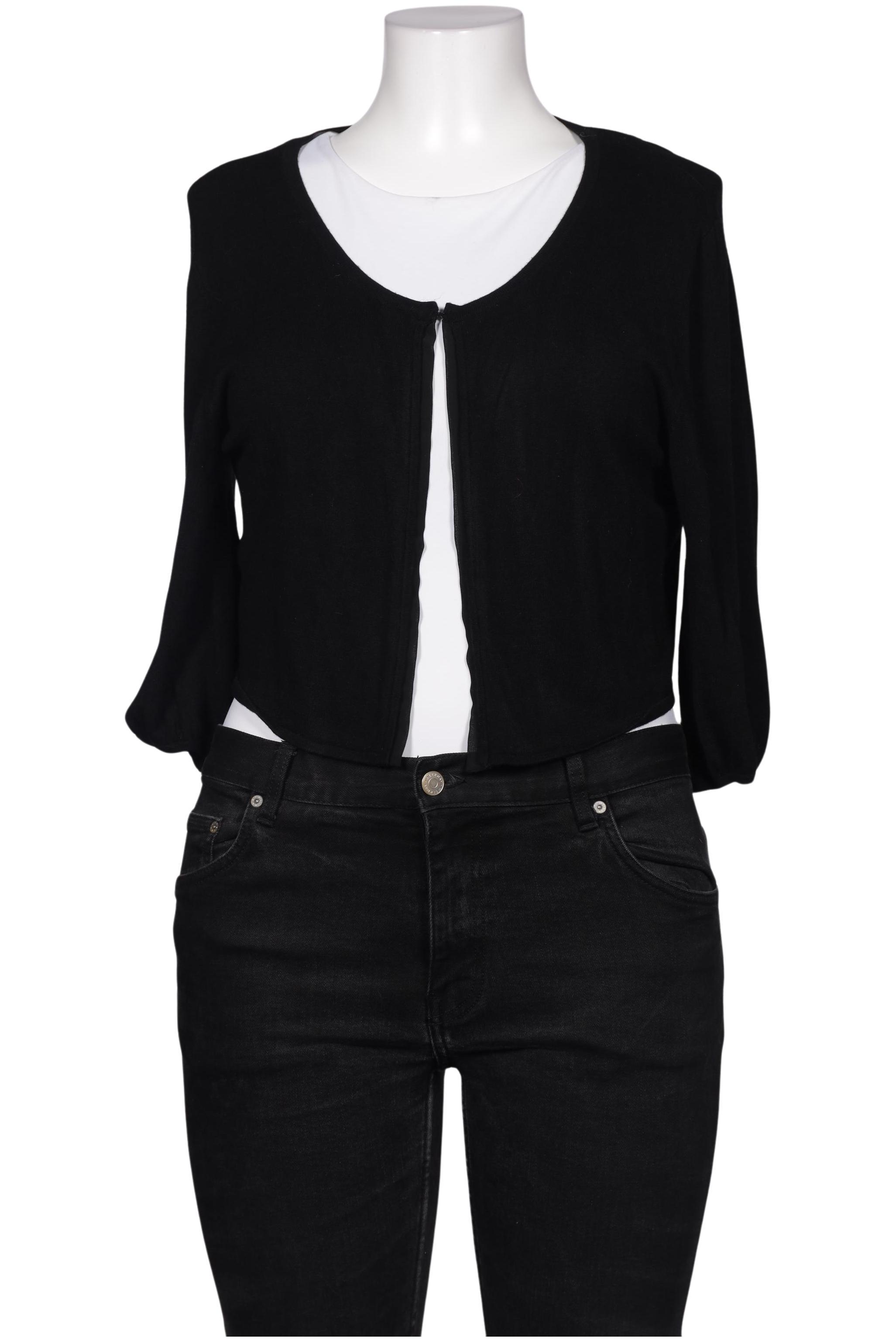 

1 2 3 Paris Damen Strickjacke, schwarz, Gr. 44