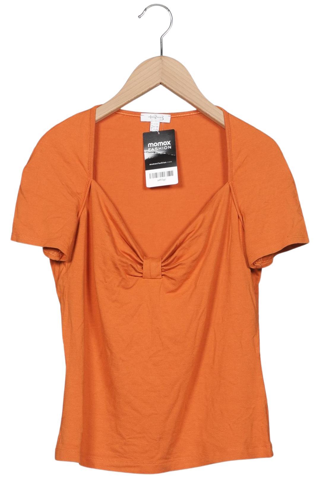 

1 2 3 Paris Damen T-Shirt, orange, Gr. 36