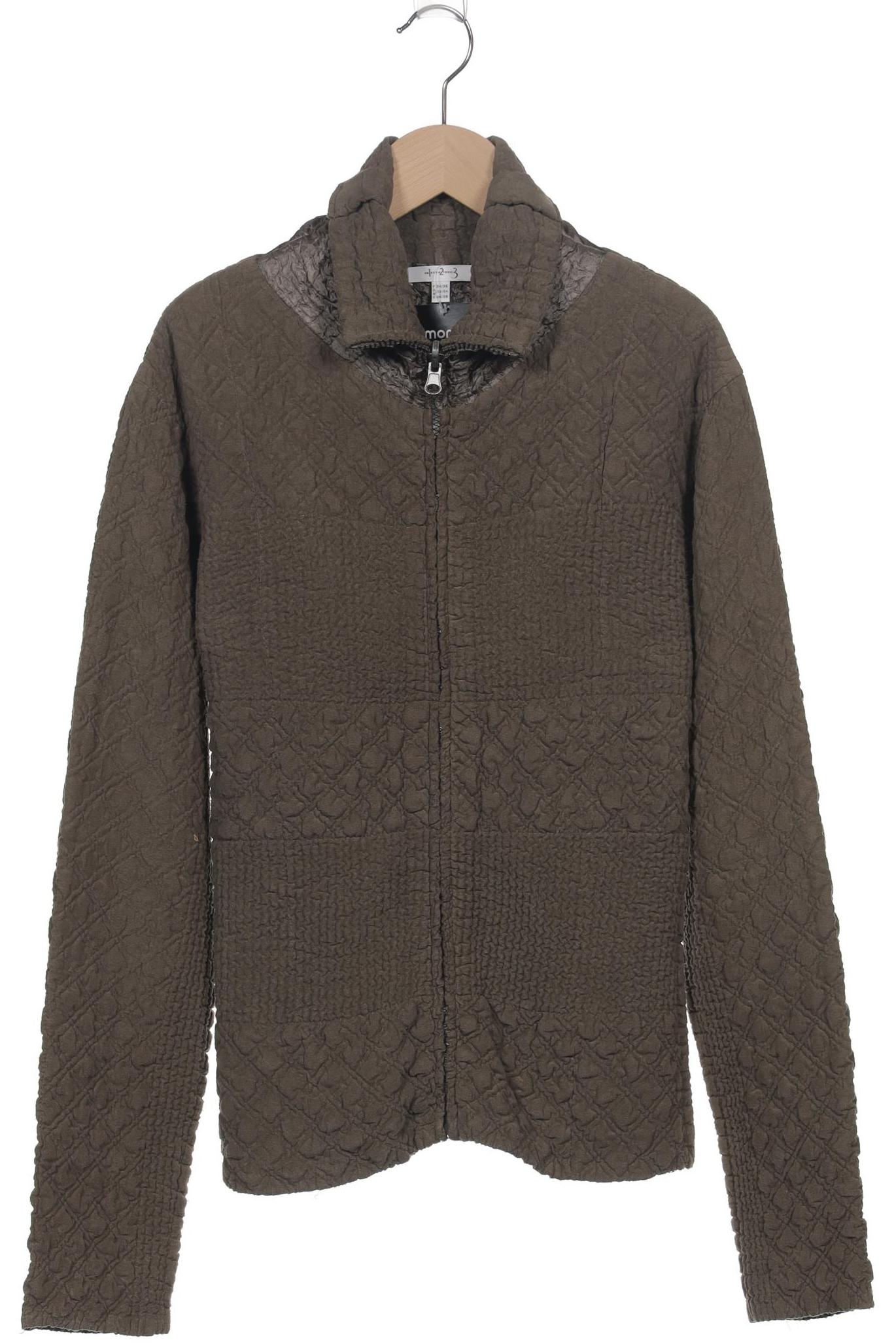 

1 2 3 Paris Damen Strickjacke, grün, Gr. 32