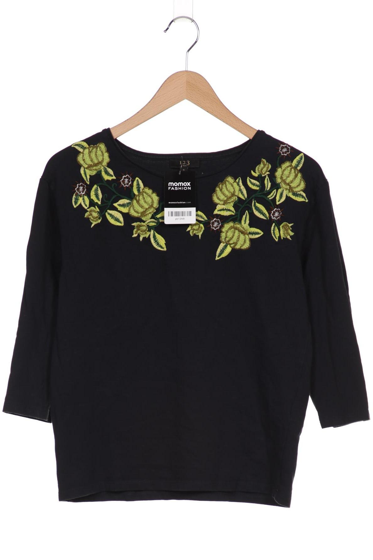 

1 2 3 Paris Damen Langarmshirt, marineblau, Gr. 36