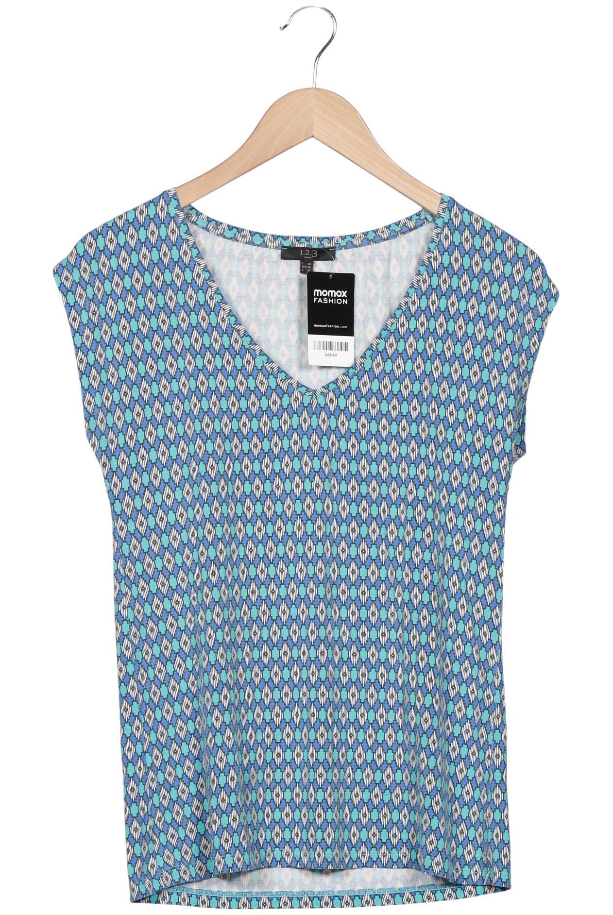 

1 2 3 Paris Damen T-Shirt, blau, Gr. 36