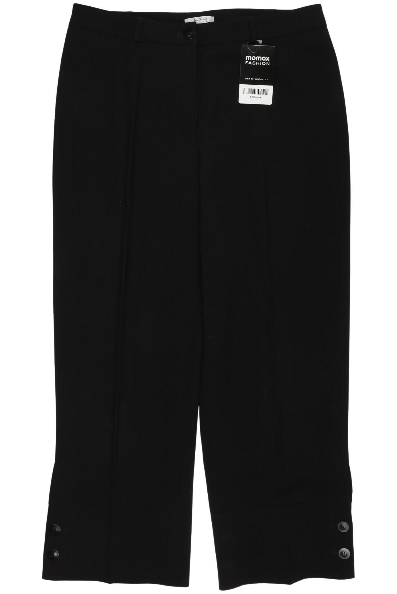 

1 2 3 Paris Damen Stoffhose, schwarz, Gr. 38