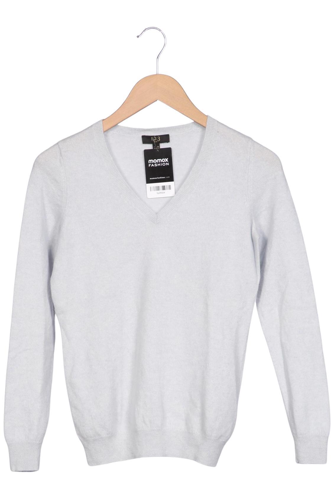 

1 2 3 Paris Damen Pullover, hellblau, Gr. 34