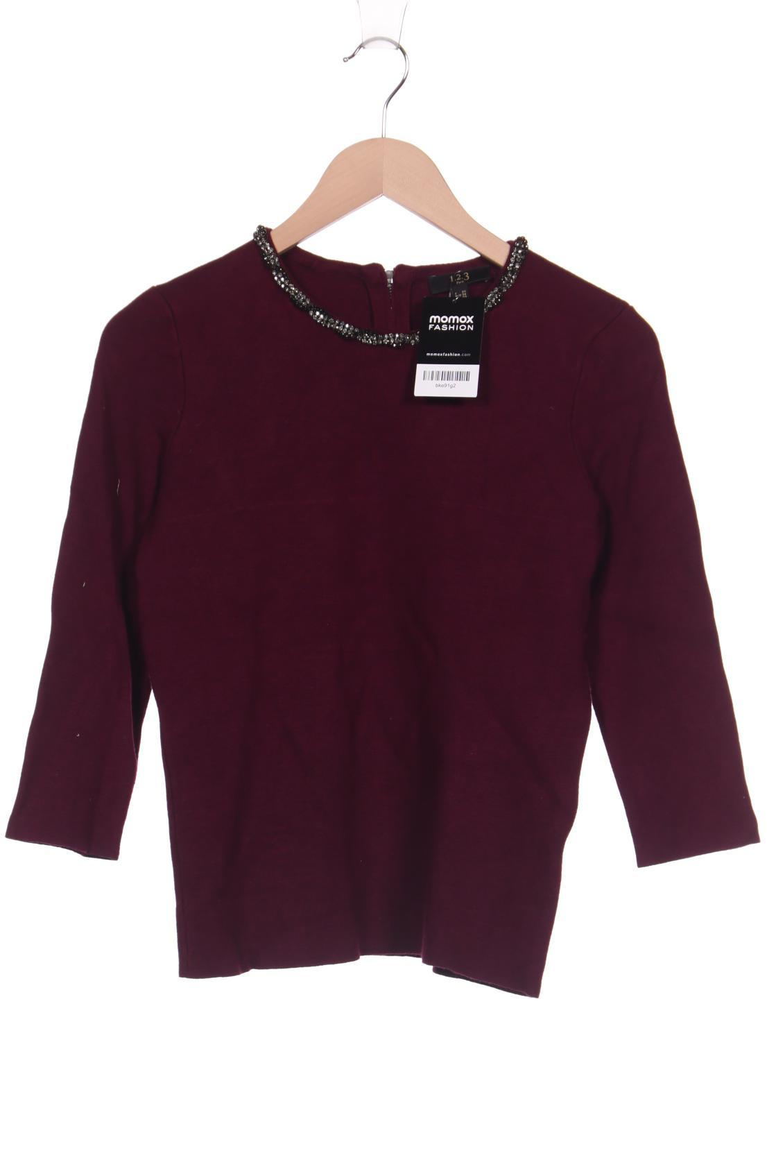 

1 2 3 Paris Damen Pullover, bordeaux