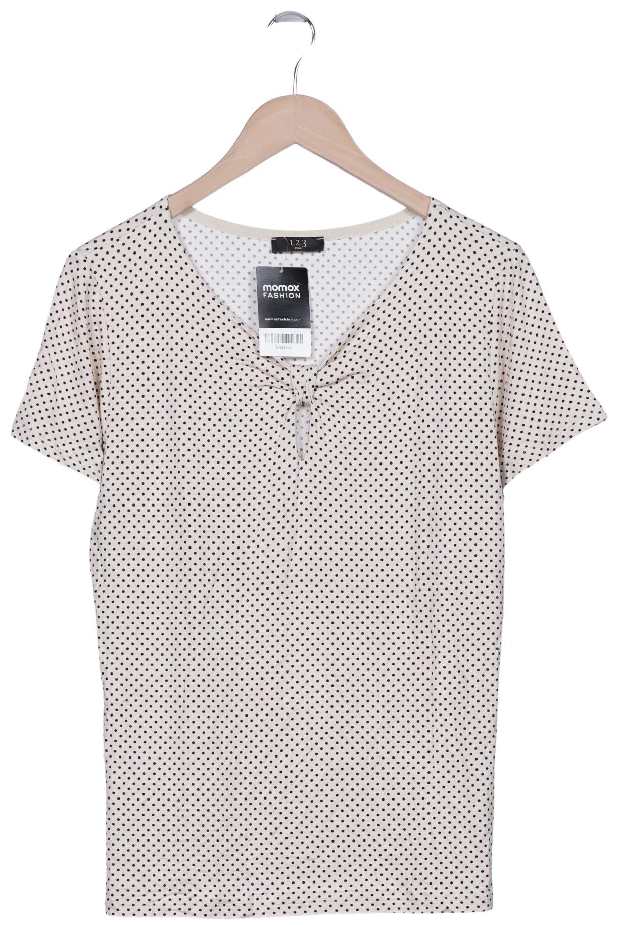 

1 2 3 Paris Damen T-Shirt, beige, Gr. 38