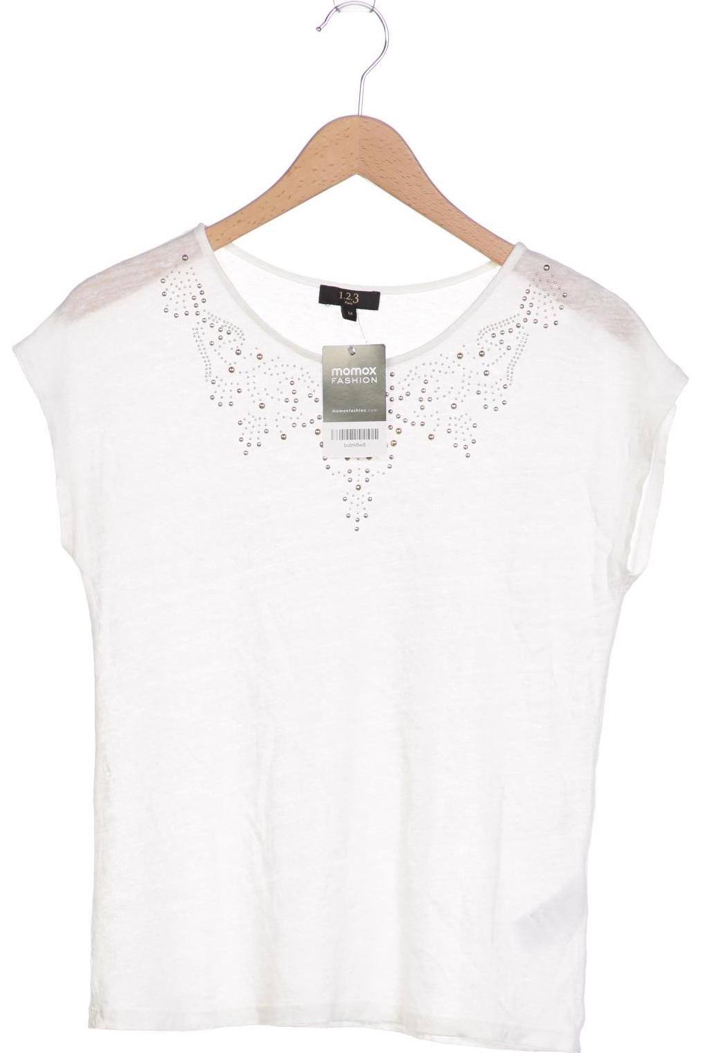 

1 2 3 Paris Damen T-Shirt, cremeweiß