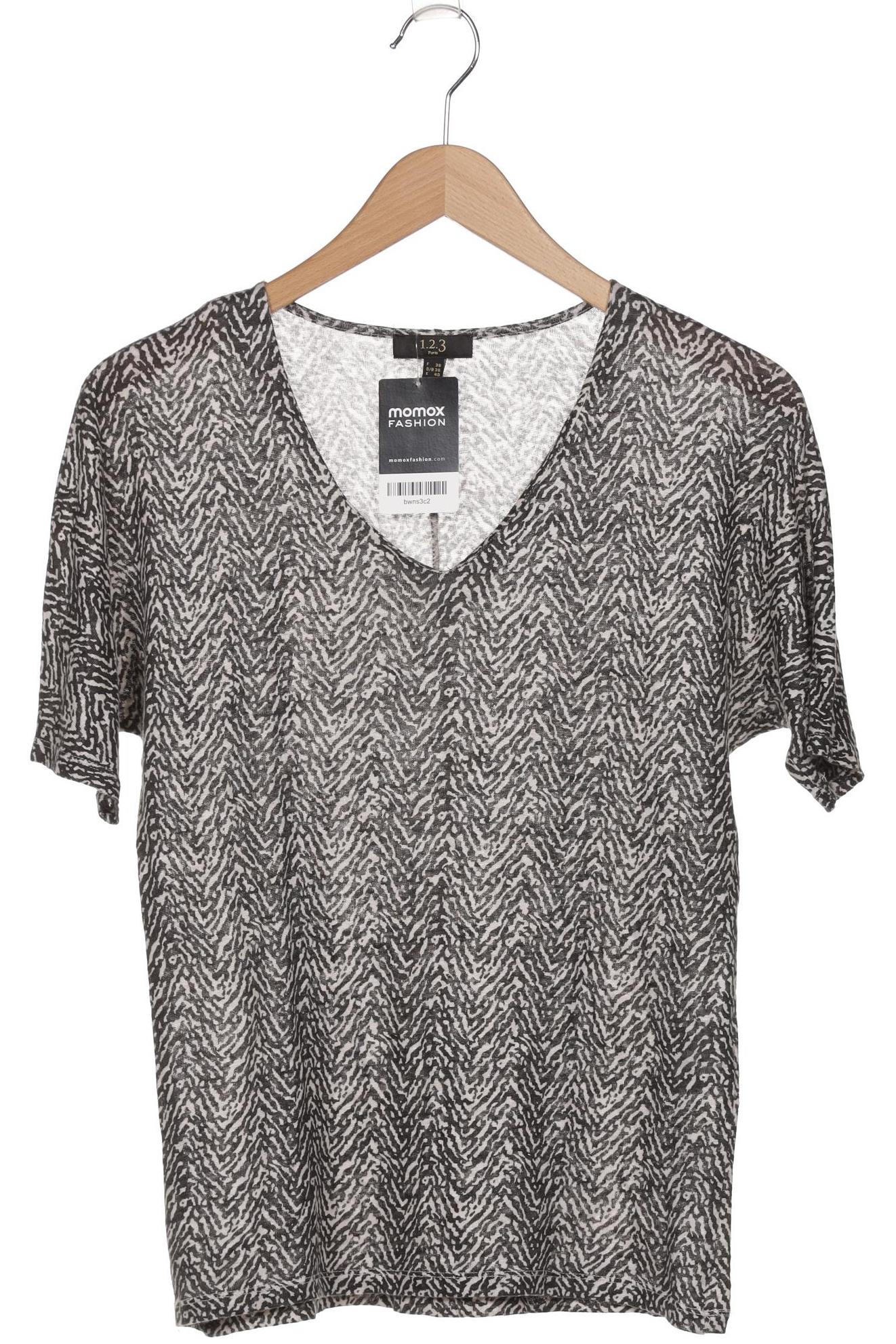 

1 2 3 Paris Damen T-Shirt, schwarz, Gr. 36