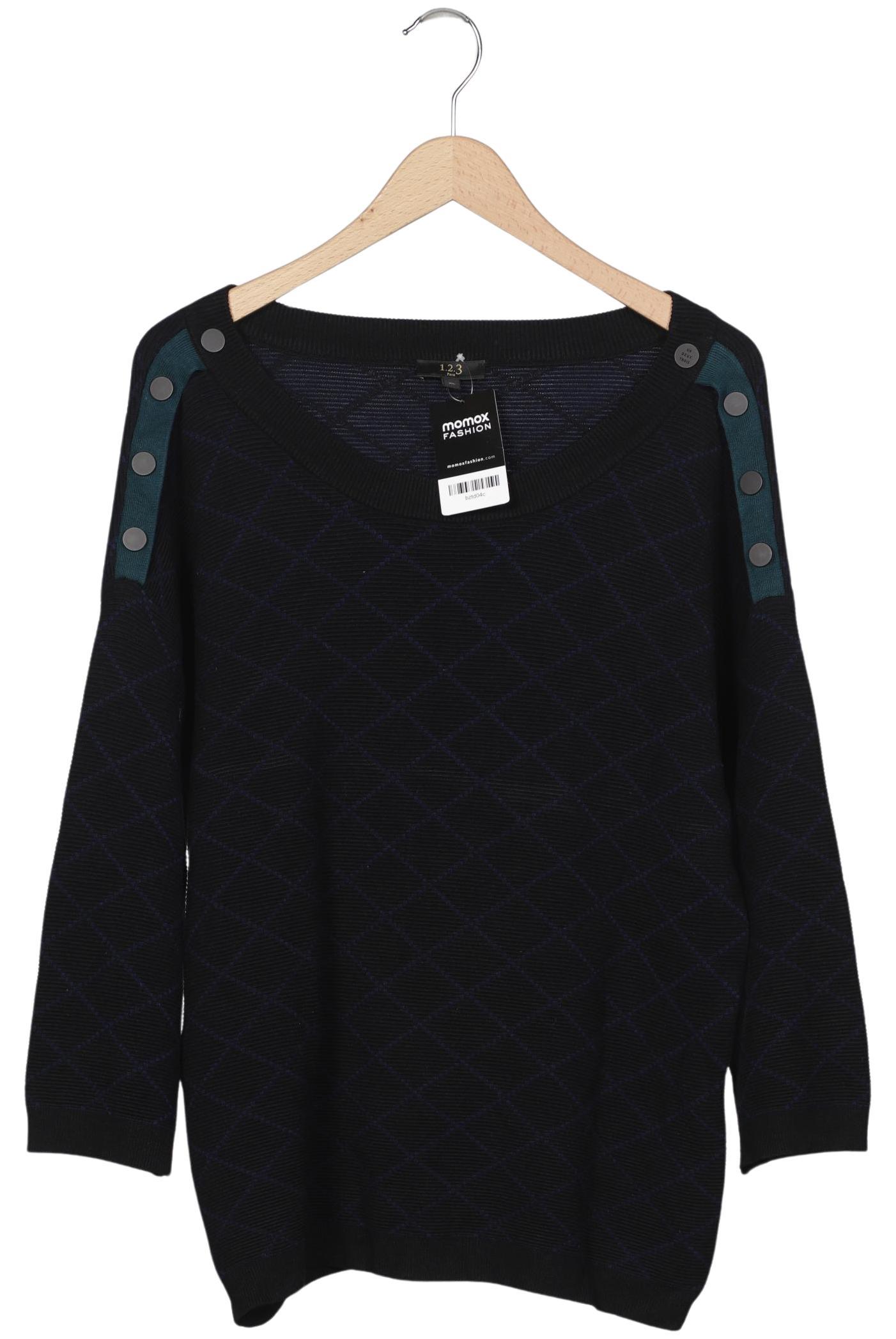 

1 2 3 Paris Damen Pullover, marineblau, Gr. 44