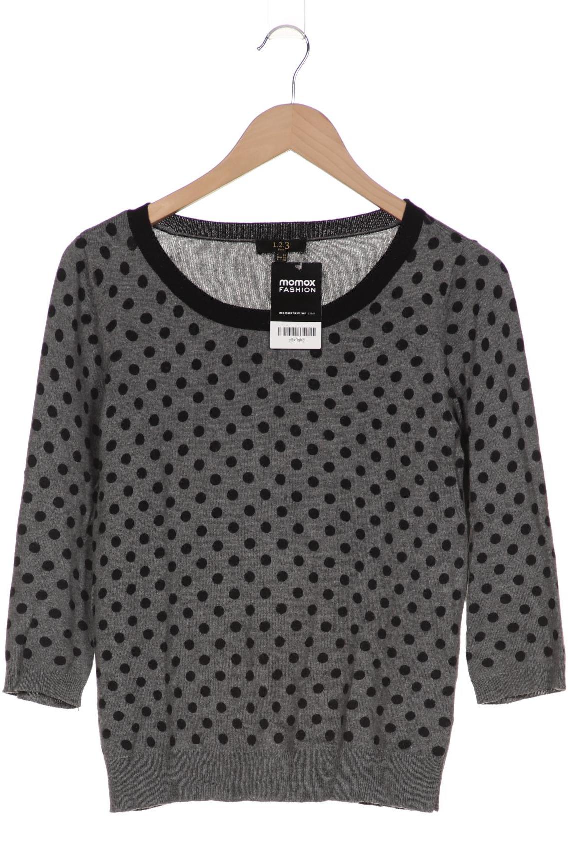 

1 2 3 Paris Damen Pullover, grau, Gr. 36