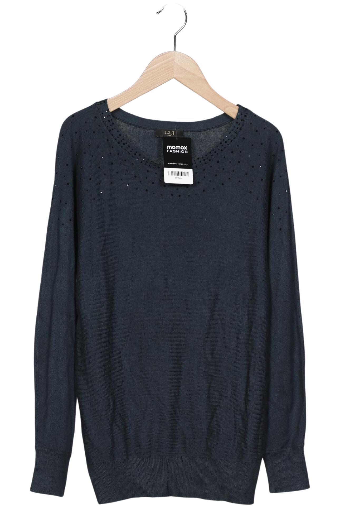 

1 2 3 Paris Damen Pullover, grün, Gr. 38