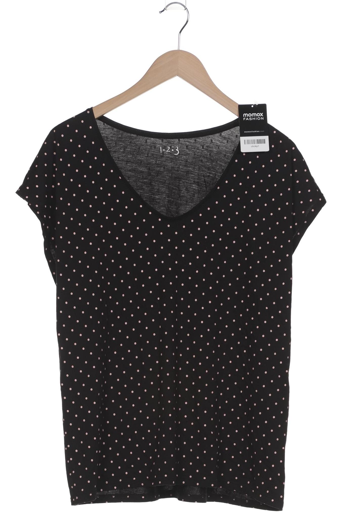 

1 2 3 Paris Damen T-Shirt, schwarz, Gr. 46