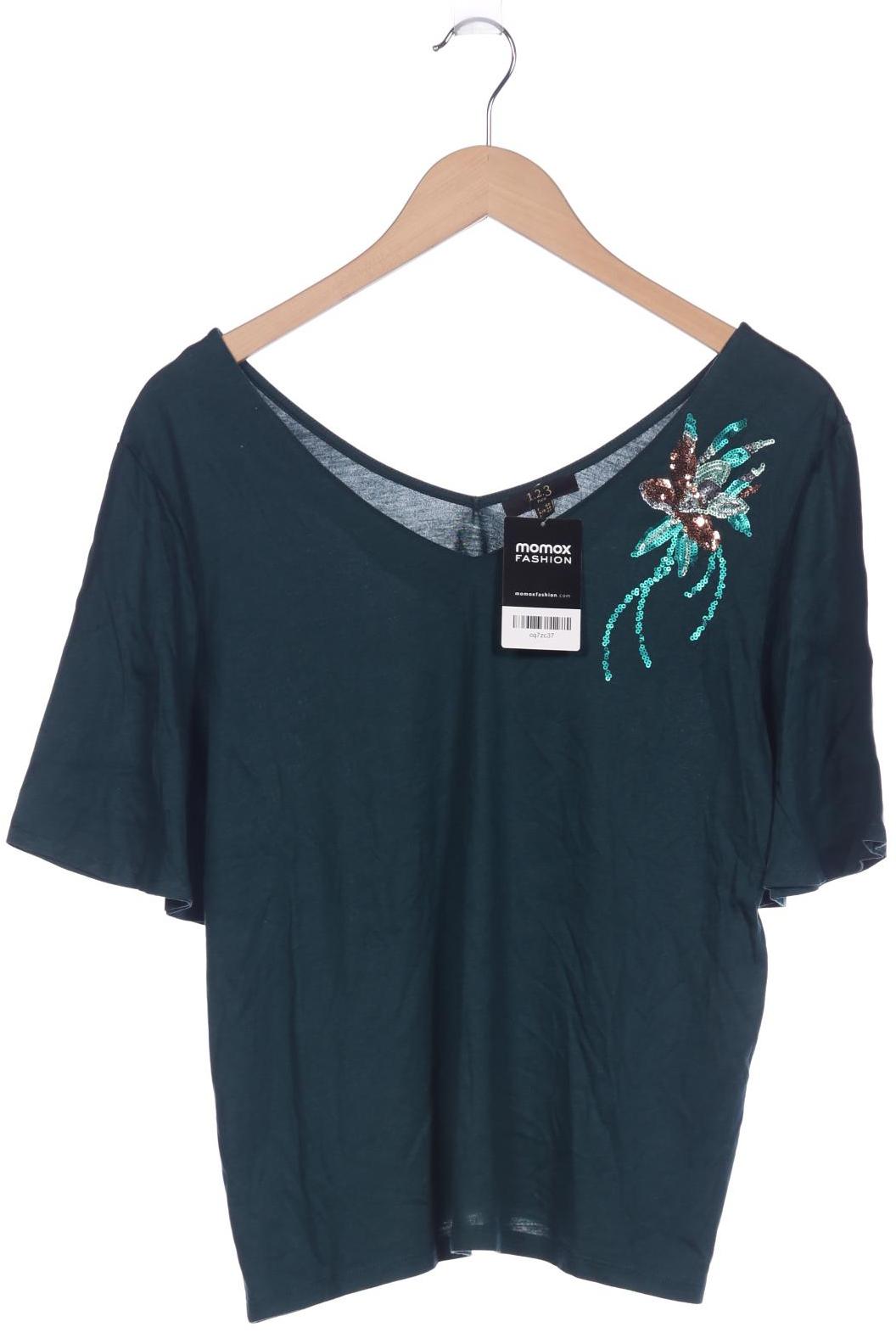 

1 2 3 Paris Damen T-Shirt, grün, Gr. 38