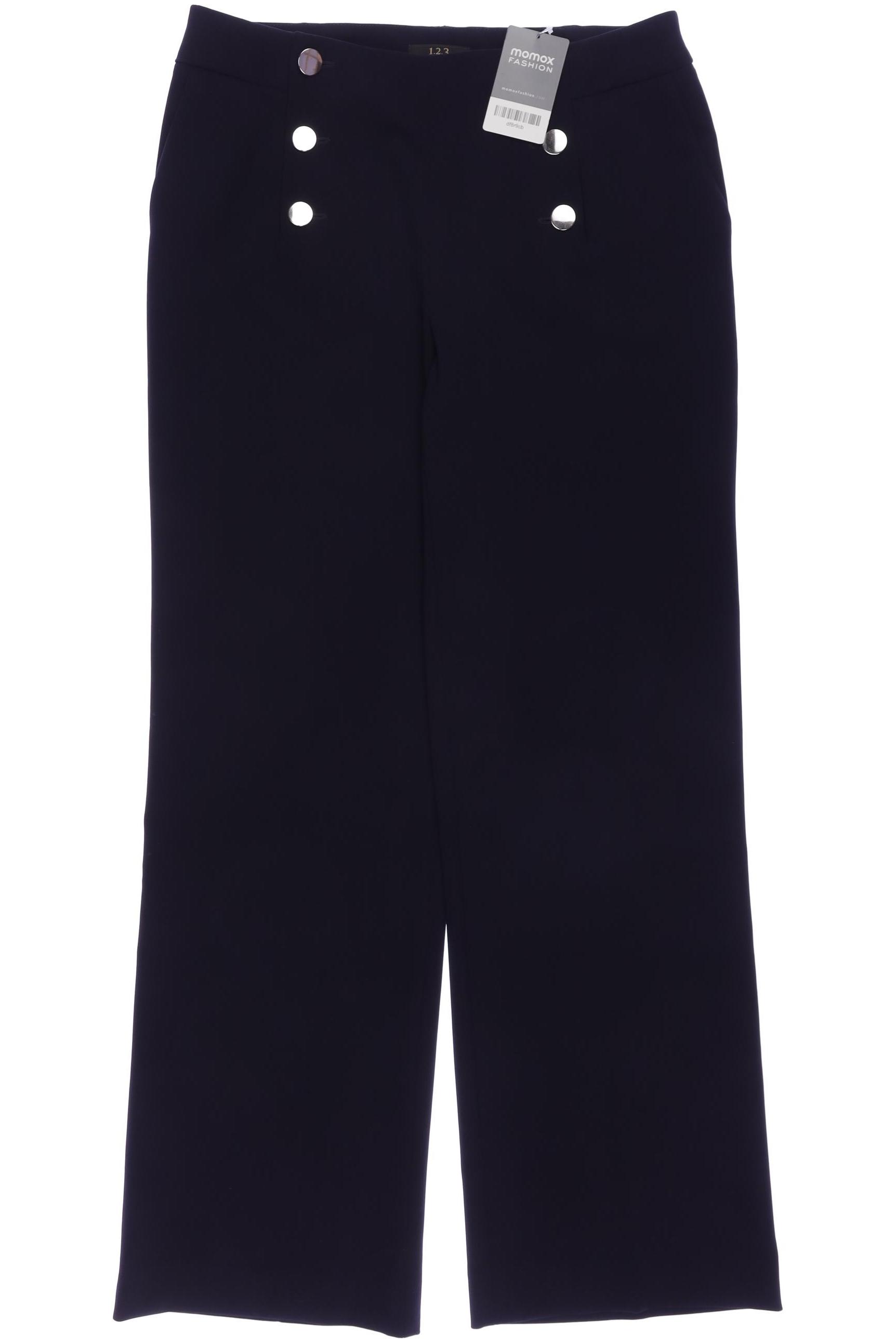 

1 2 3 Paris Damen Stoffhose, marineblau, Gr. 38